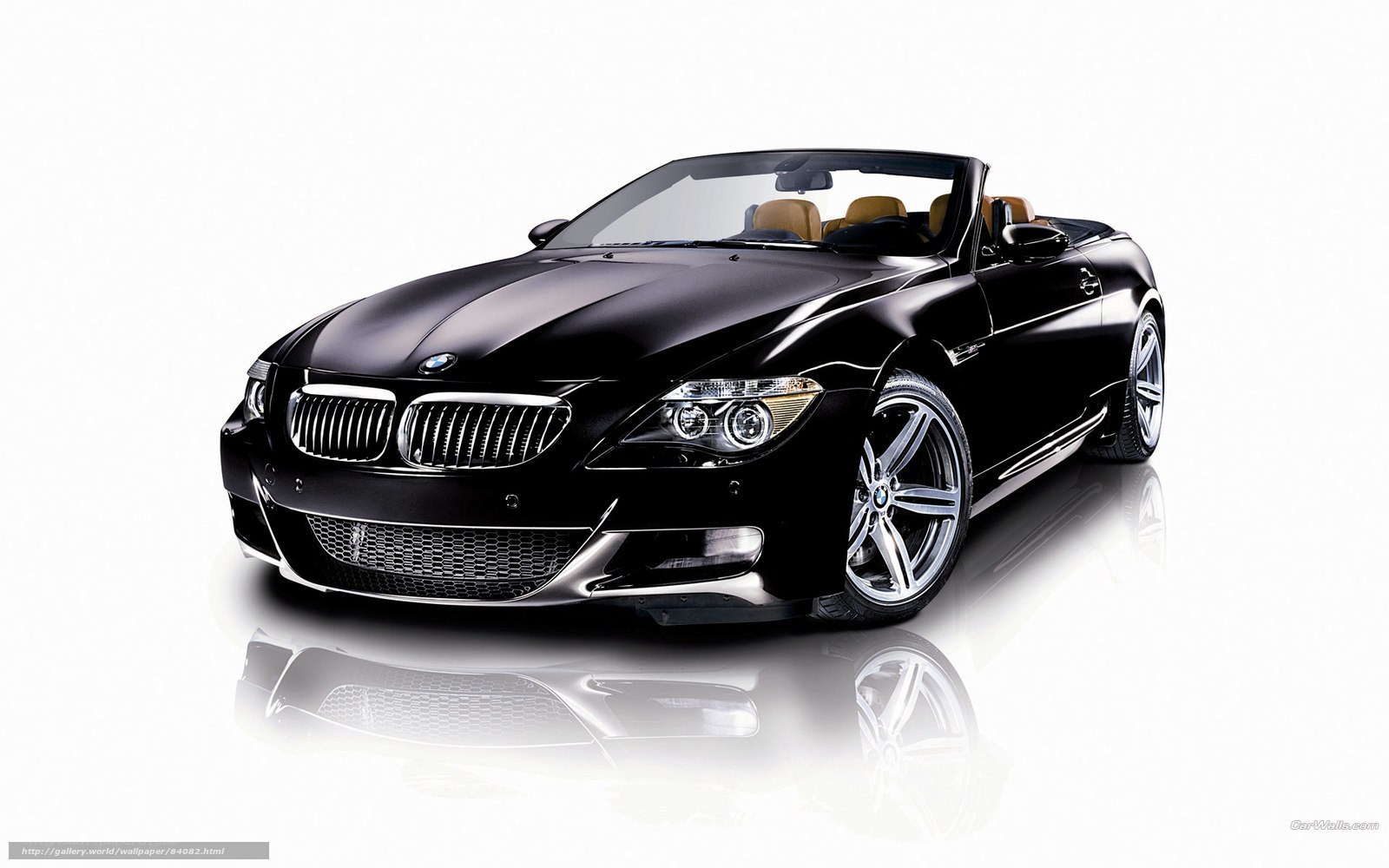 Black BMW convertible car