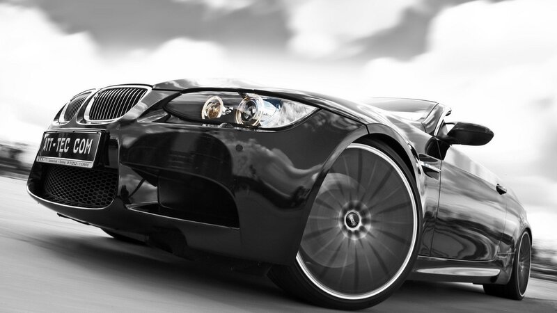 Black Bmw Convertible — Dynamic