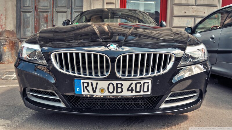 Black Bmw Convertible — Neutral, Afternoon