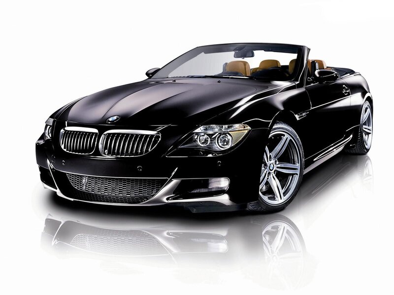 Black Bmw Convertible — Neutral, Photograph, Car, Seats, Wheel