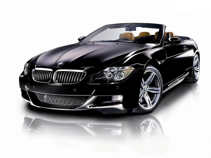 Black BMW Convertible — Neutral, Photograph