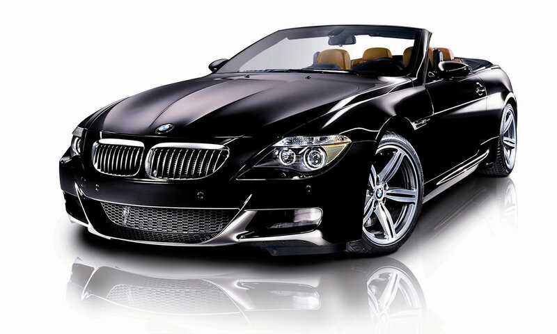 Black BMW Convertible — Neutral