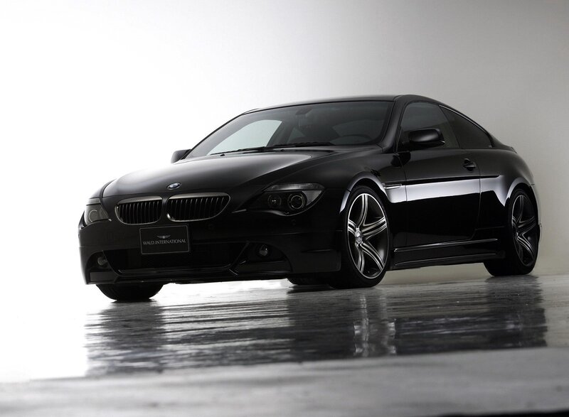 Black BMW coupe