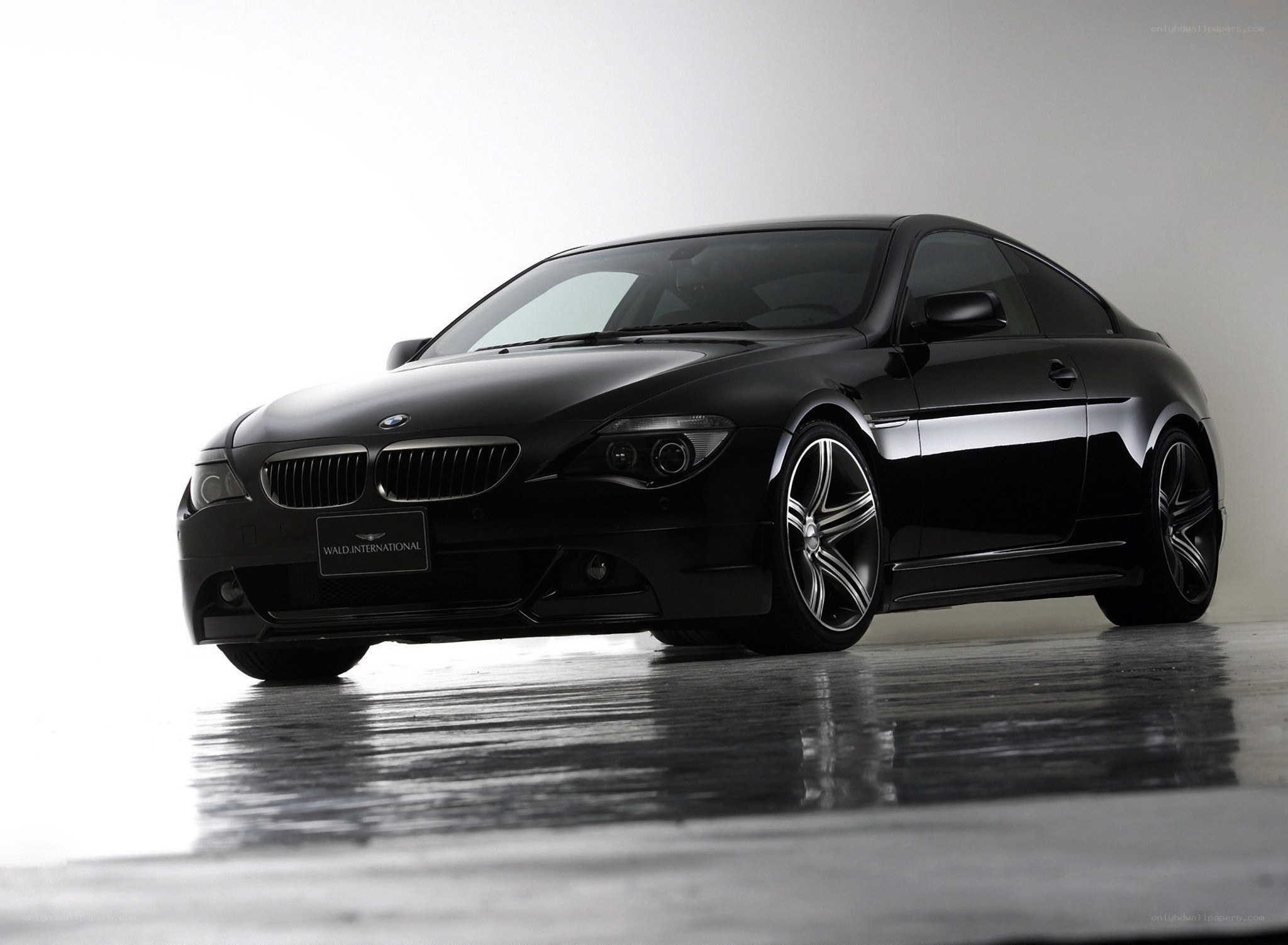 Black BMW coupe