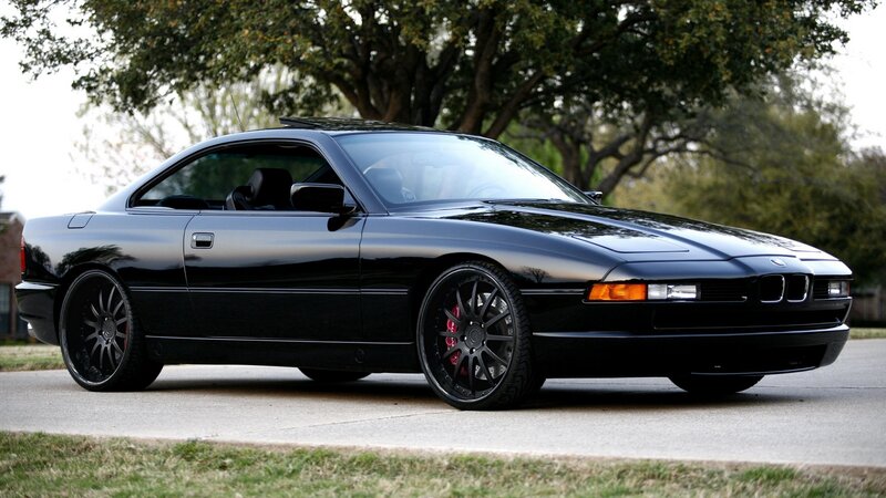 Black BMW Coupe — Calm, Afternoon, Photograph