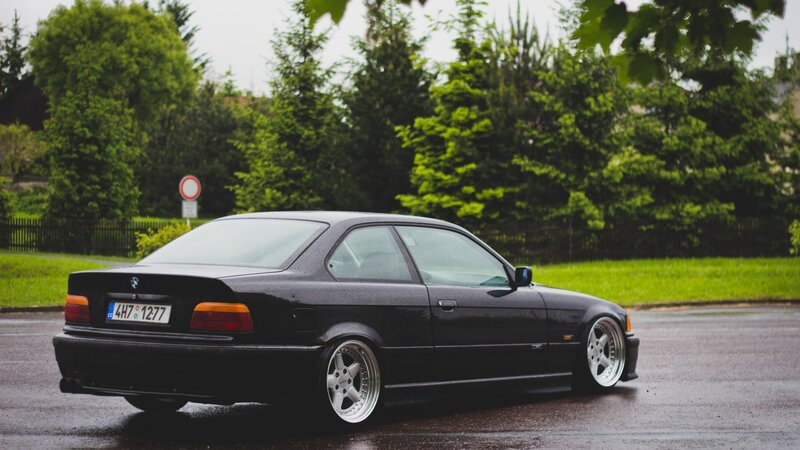 Black BMW Coupe — Calm, Photograph