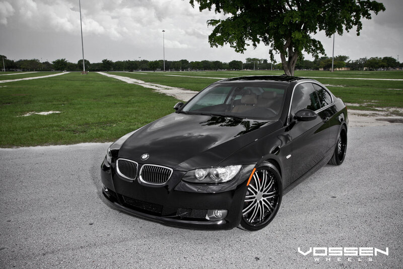 Black Bmw Coupe — Dramatic, Afternoon