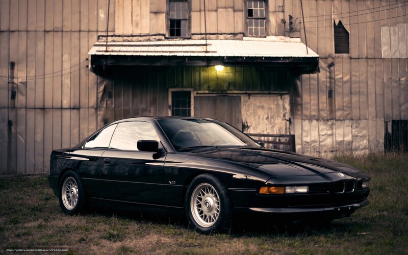 Black BMW Coupe — Dramatic, Night, Photograph, Car, Barn