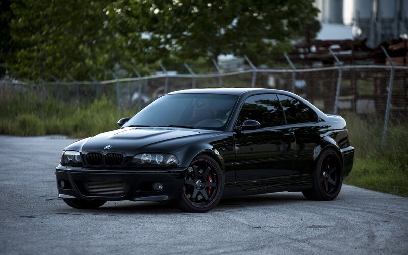 Black BMW Coupe — Dramatic, Sunset, Photograph, Car