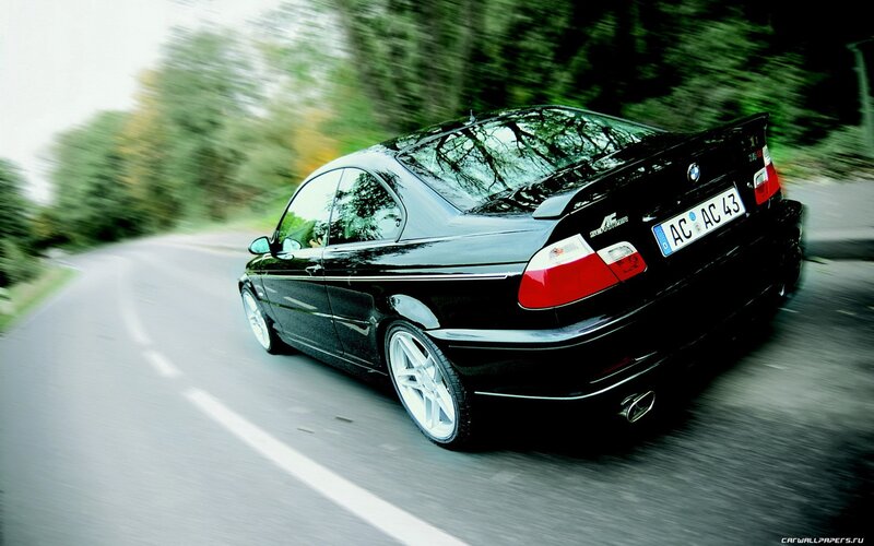 Black BMW Coupe — Dynamic, Photograph