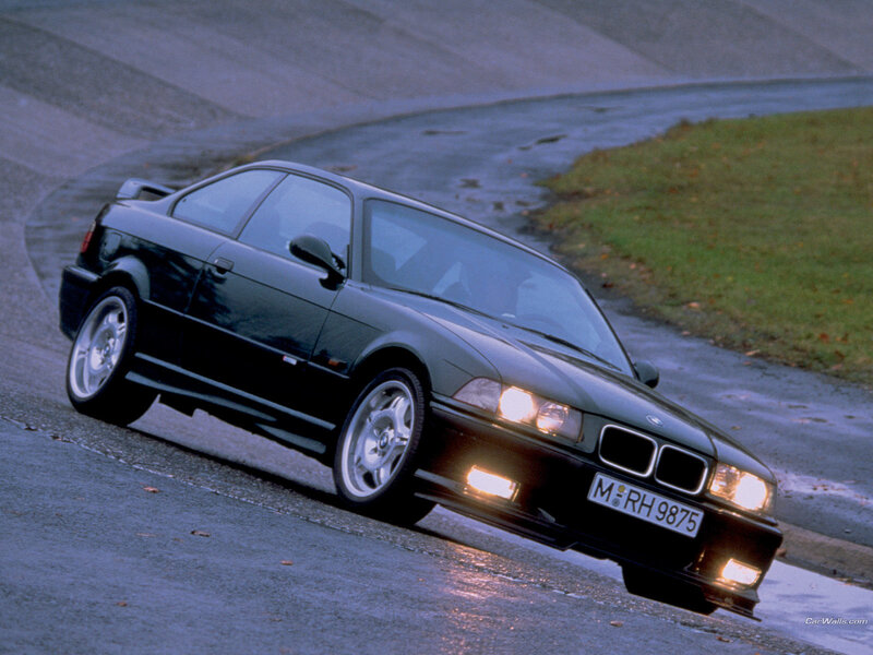 Black BMW Coupe — Dynamic