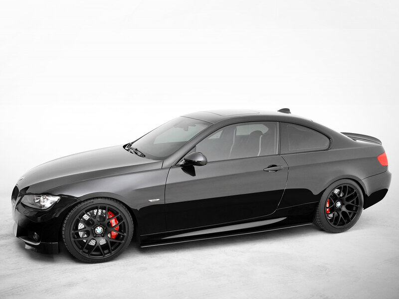 Black BMW Coupe — Neutral, Photograph, Car