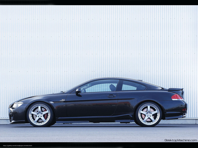 Black BMW Coupe — Neutral, Photograph, Car, Wall