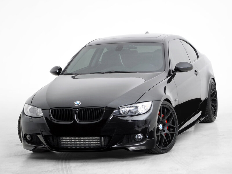 Black BMW Coupe — Neutral, Photograph