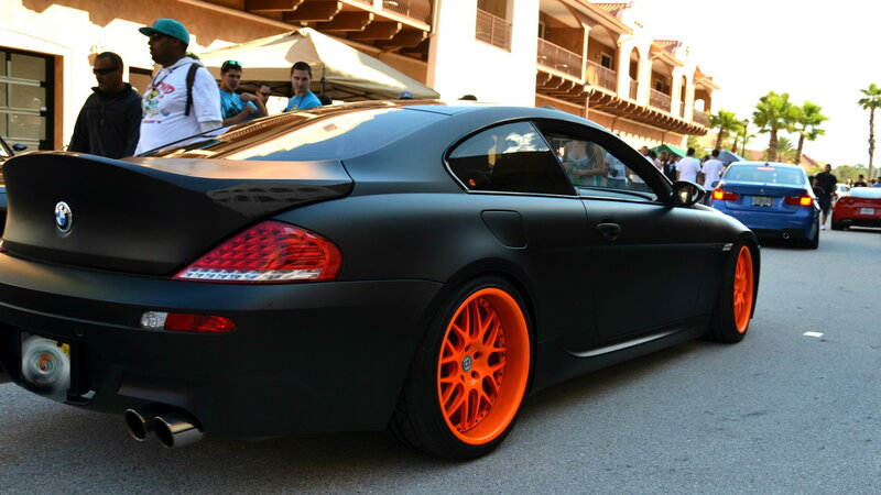 Black BMW Coupe — Outdoor