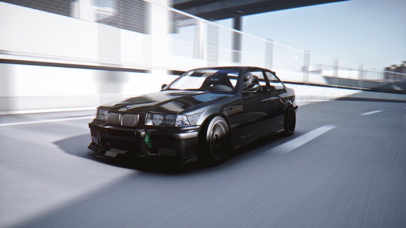 Black Bmw E36