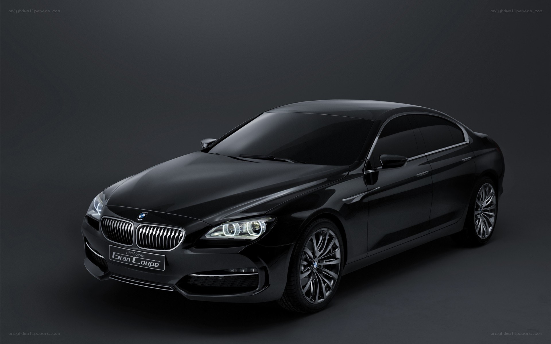 Black BMW Gran Coupe