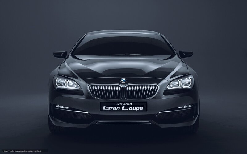 Black BMW Gran Coupe — Dramatic, Photograph, Car