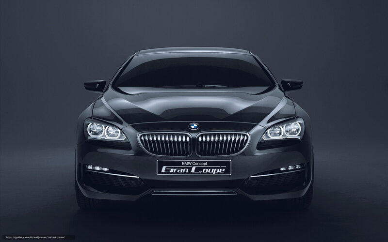Black BMW Gran Coupe — Dramatic, Photograph