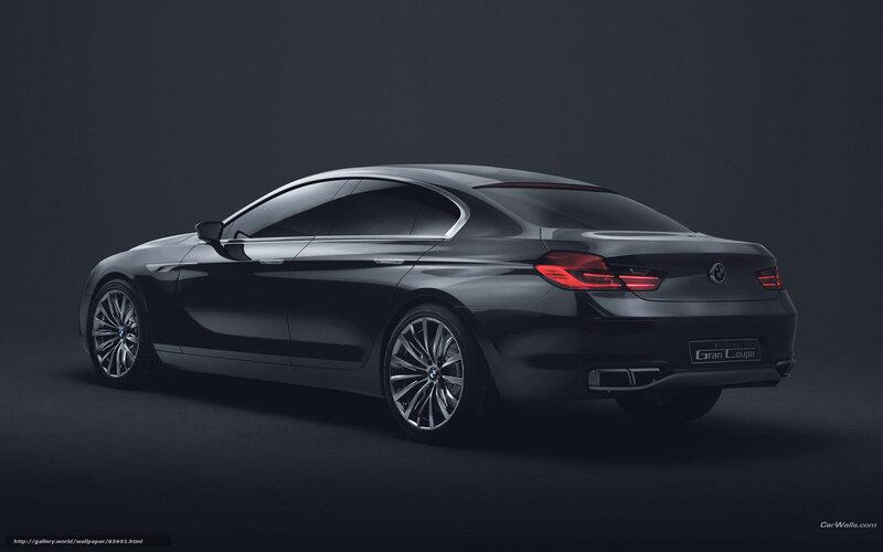 Black BMW Gran Coupe — Dramatic