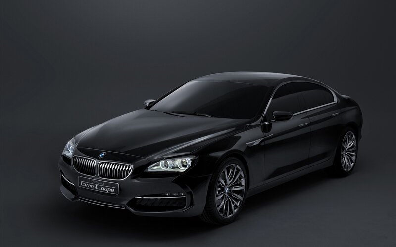 Black Bmw Gran Coupe — Grille
