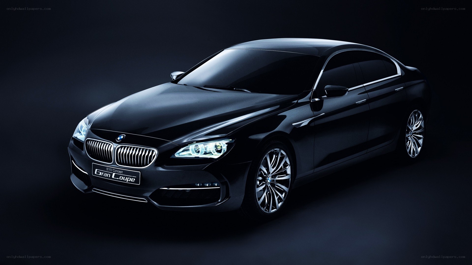 Black BMW Gran Coupe
