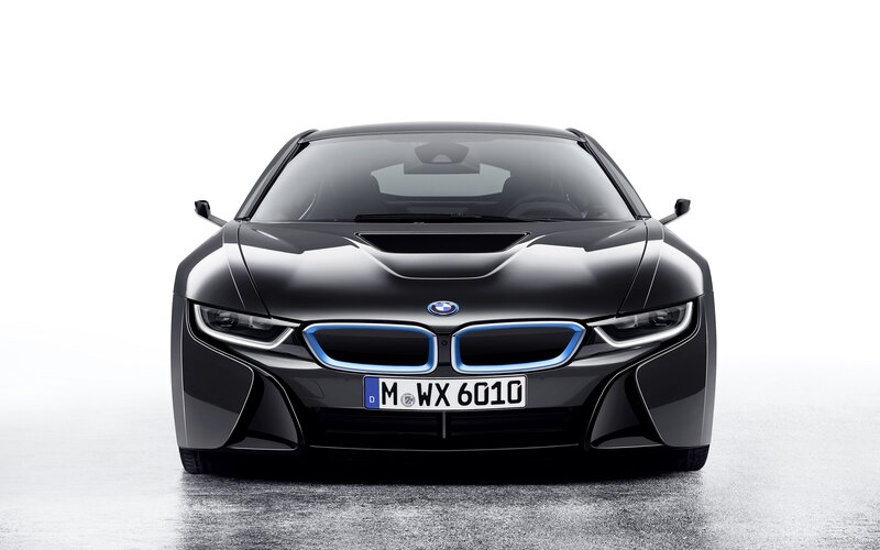 Black Bmw I8 Car — Neutral