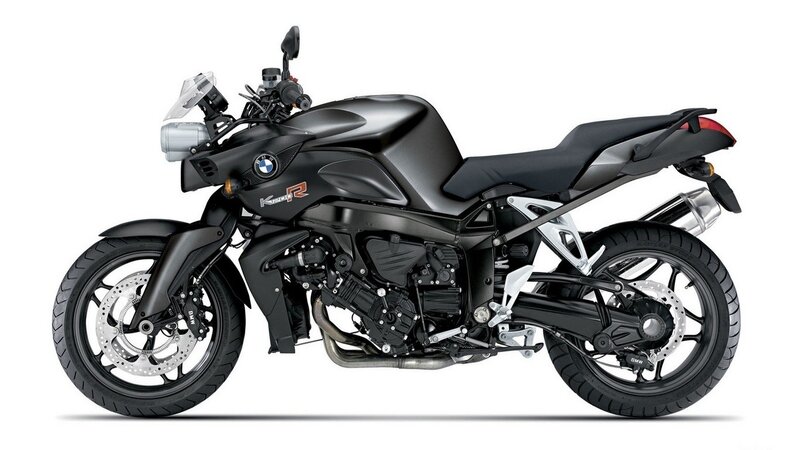 black bmw k1300r motorcycle