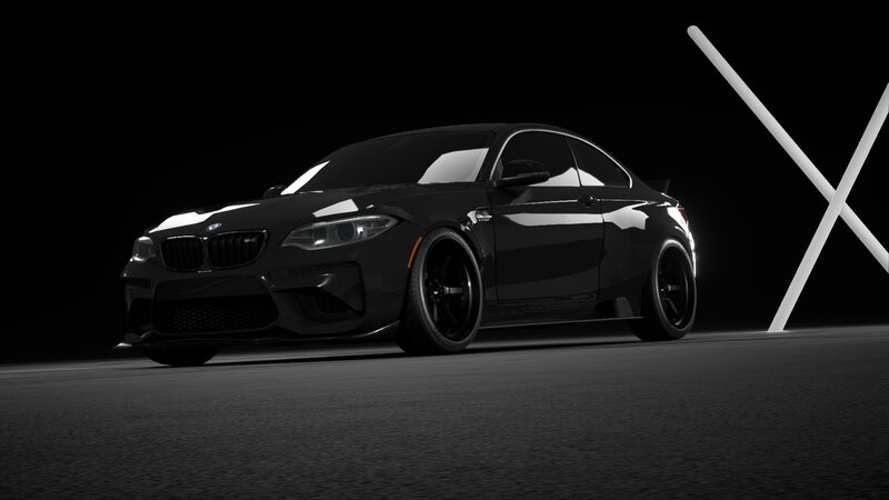 Black Bmw M2 Coupe — Dramatic