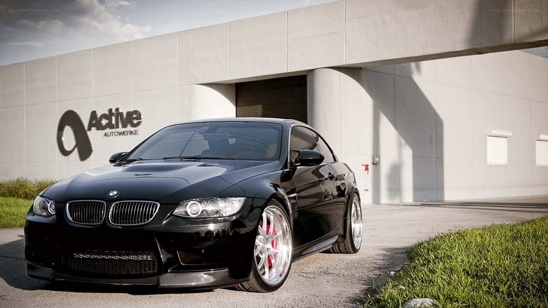 Black BMW M3 at Active Autowerke