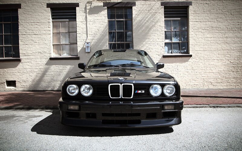 Black Bmw M3 Car — Dramatic, Afternoon, Photograph