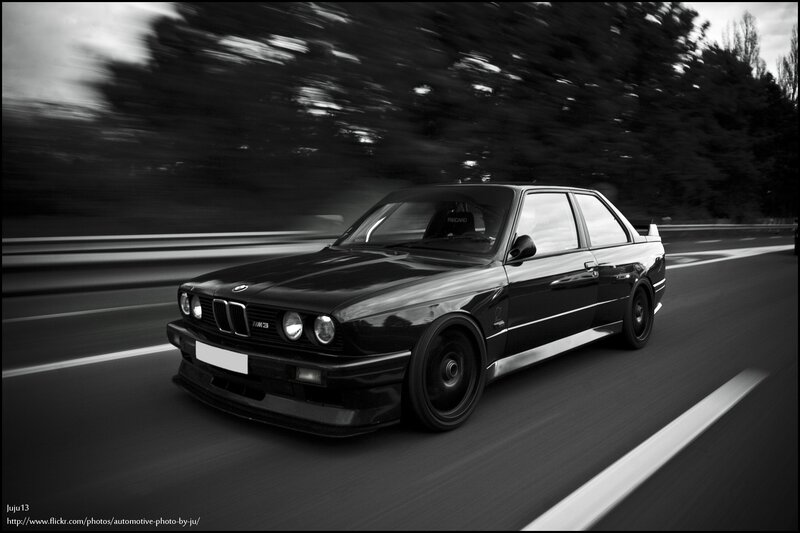 Black Bmw M3 Car — Dynamic, Photograph, Road