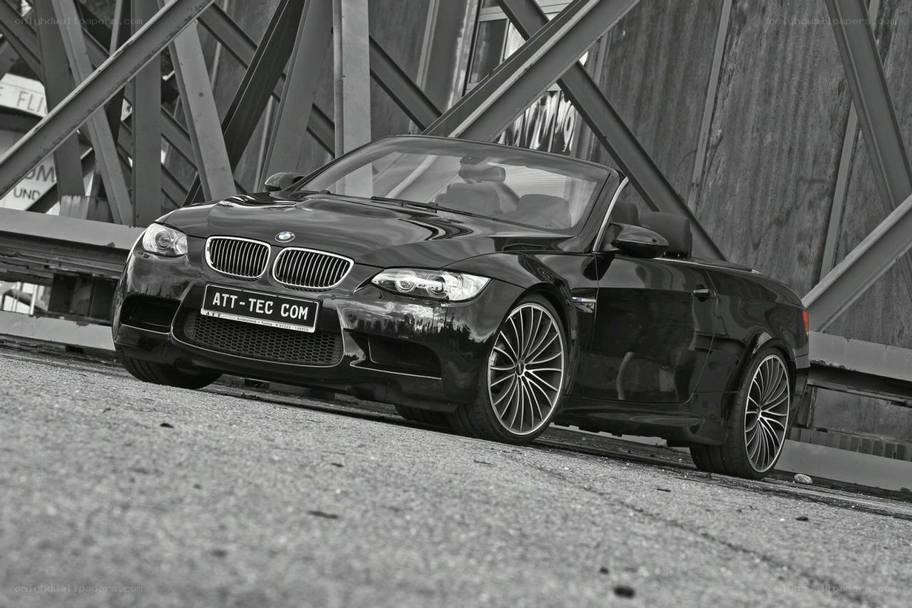 Black BMW M3 convertible