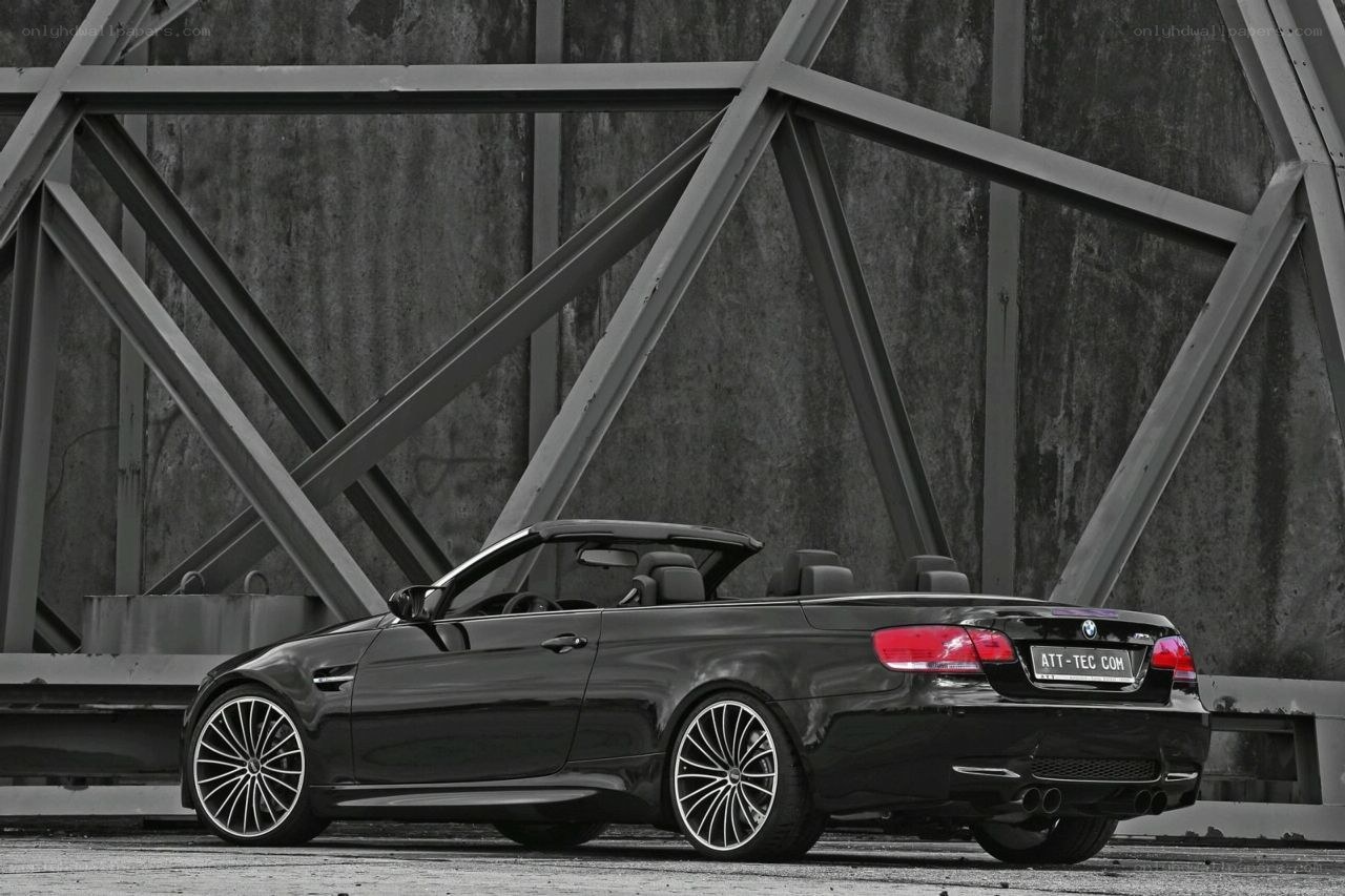 Black BMW M3 convertible