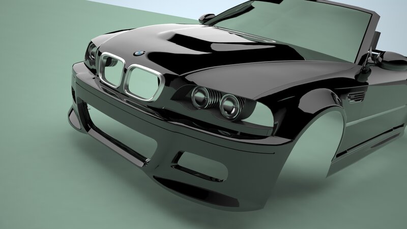 Black BMW M3 Convertible