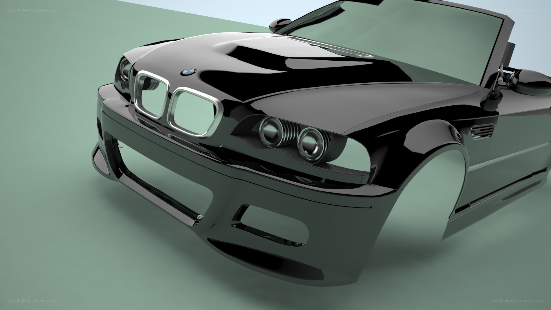 Black BMW M3 Convertible
