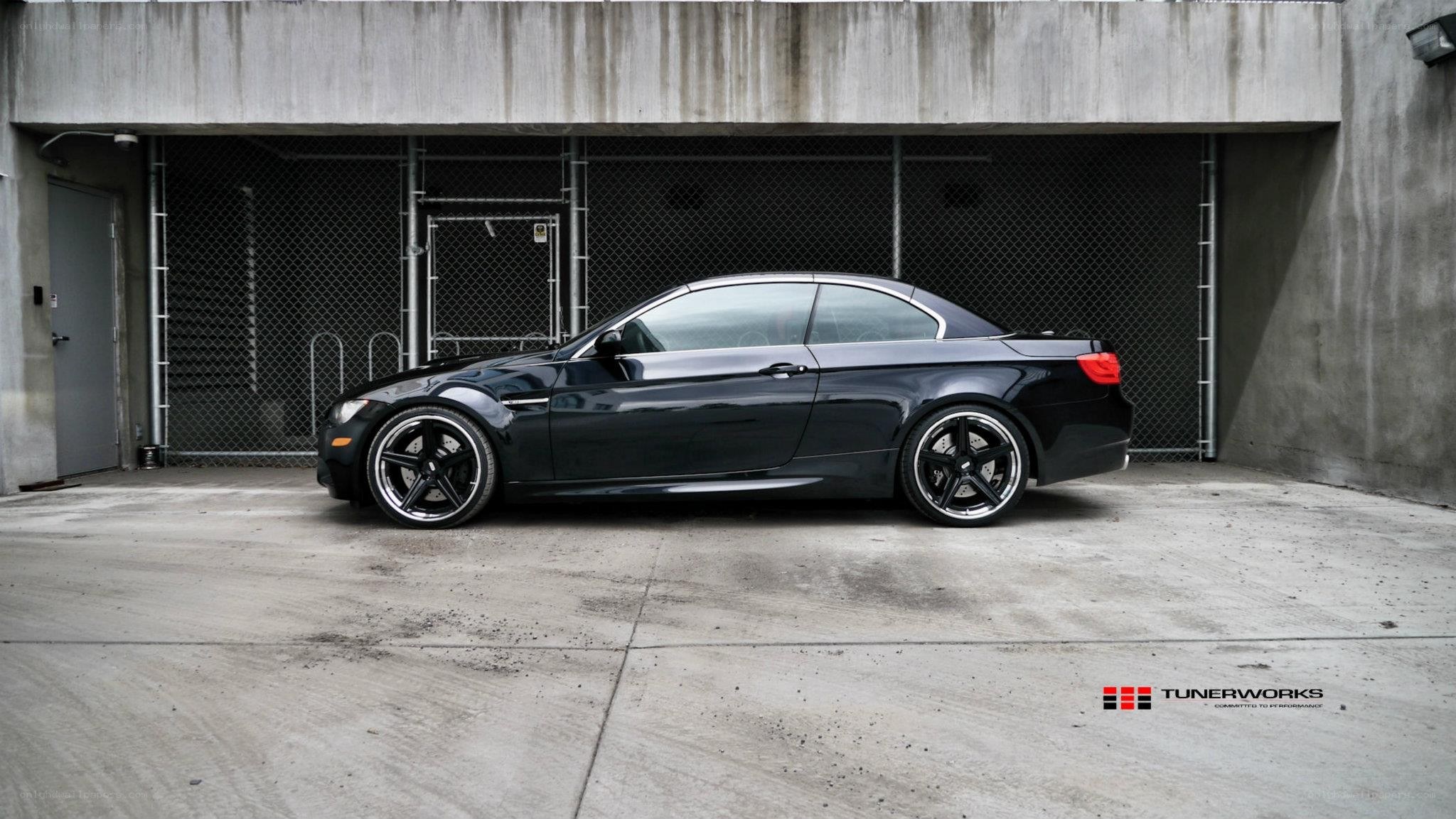 black bmw m3 convertible
