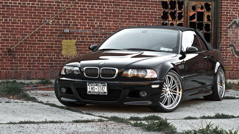 Black Bmw M3 Convertible — Urban