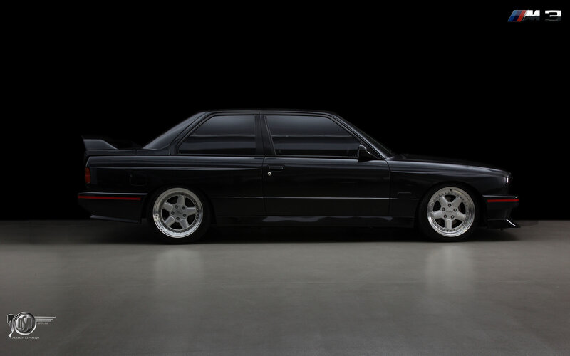 Black BMW M3 coupe