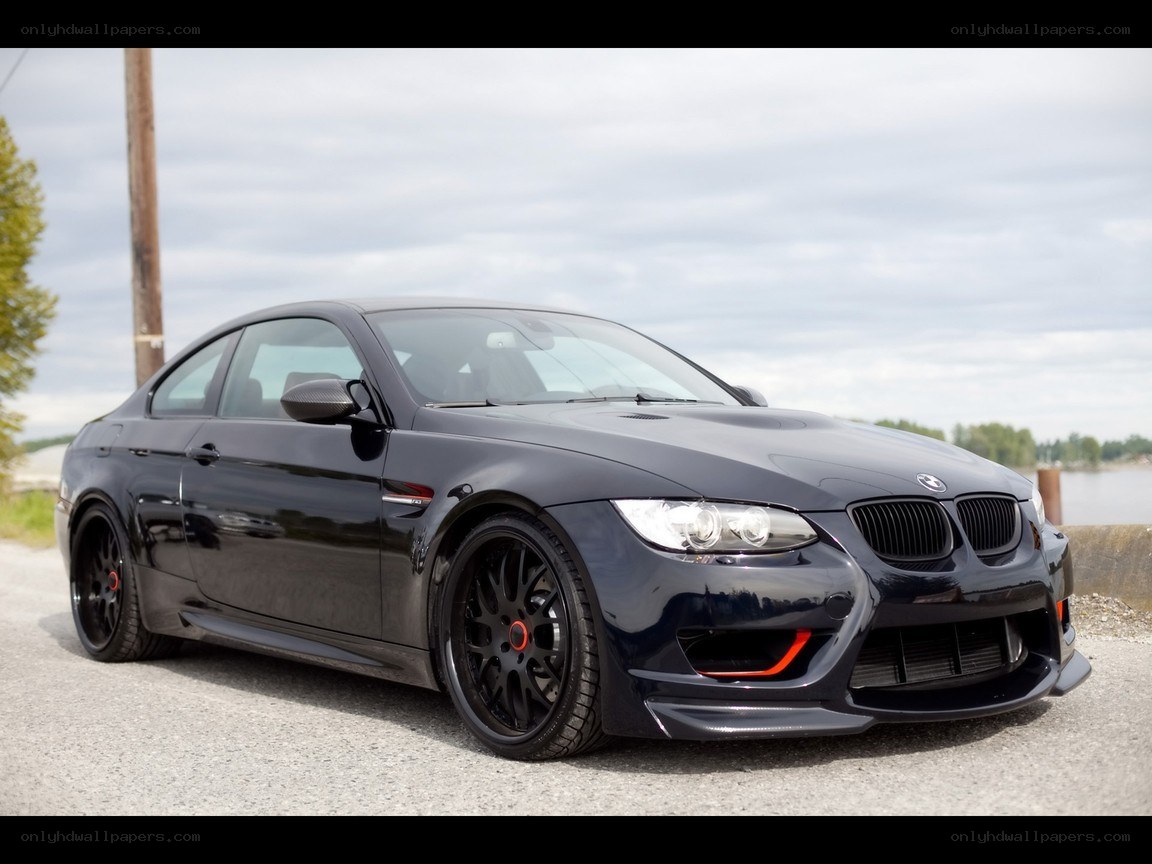 black bmw m3 coupe