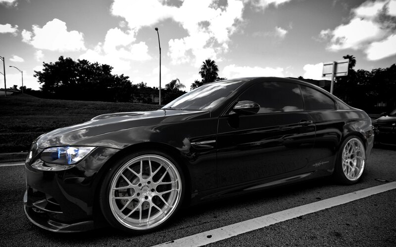 black bmw m3 coupe