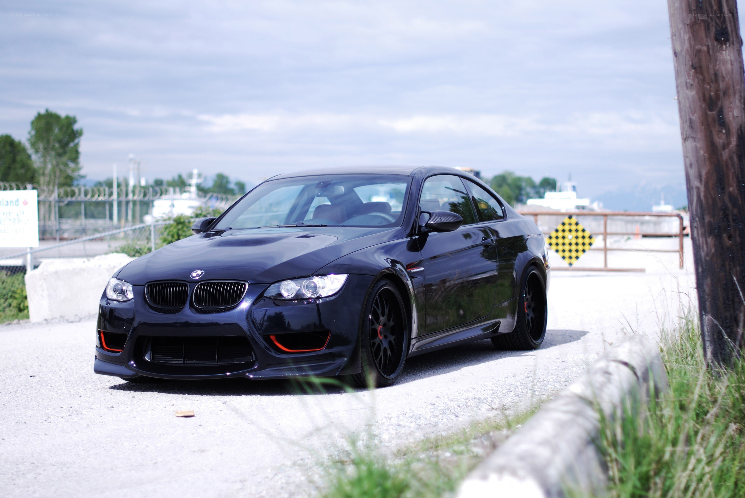 black bmw m3 coupe