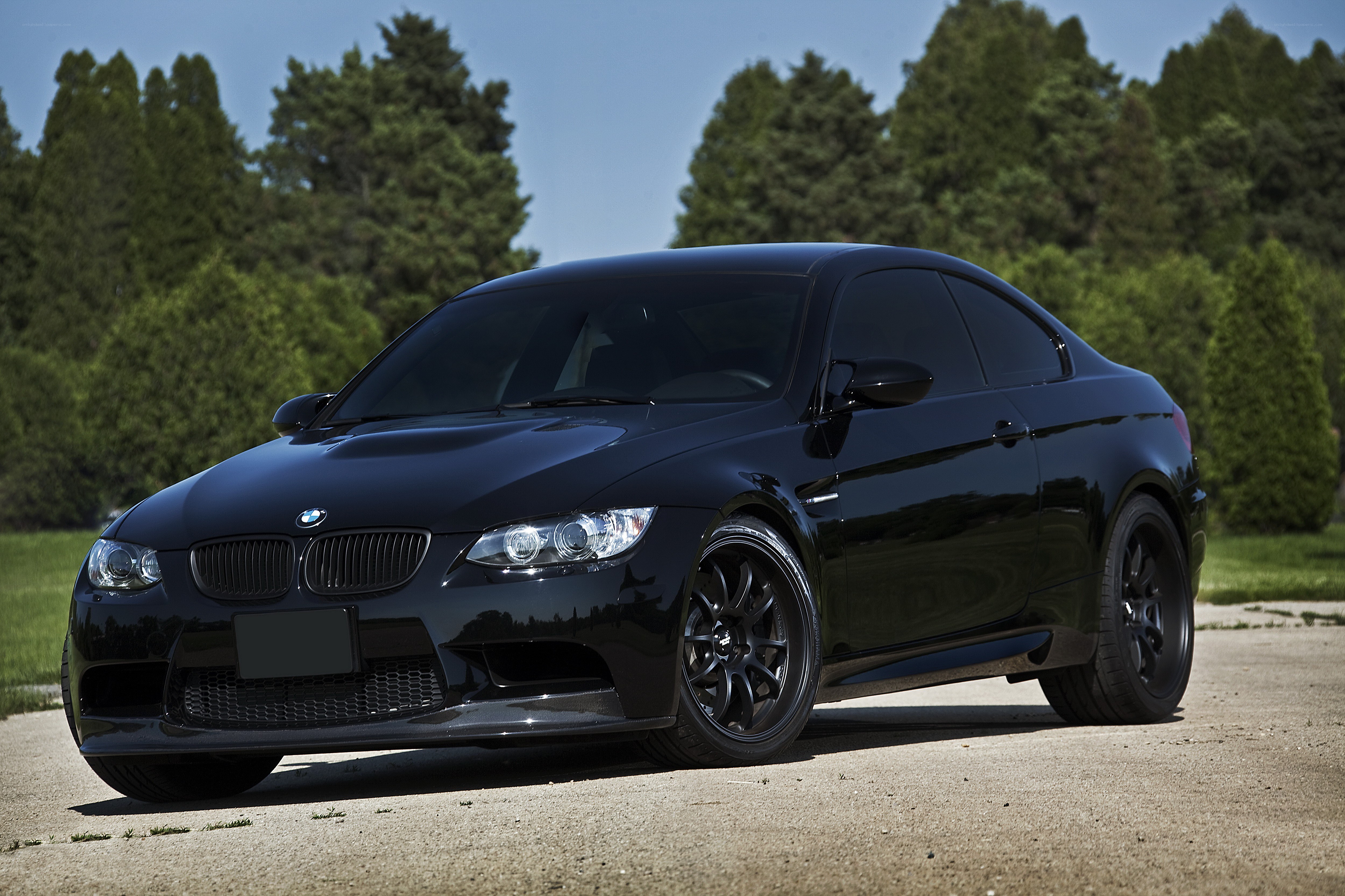 black bmw m3 coupe