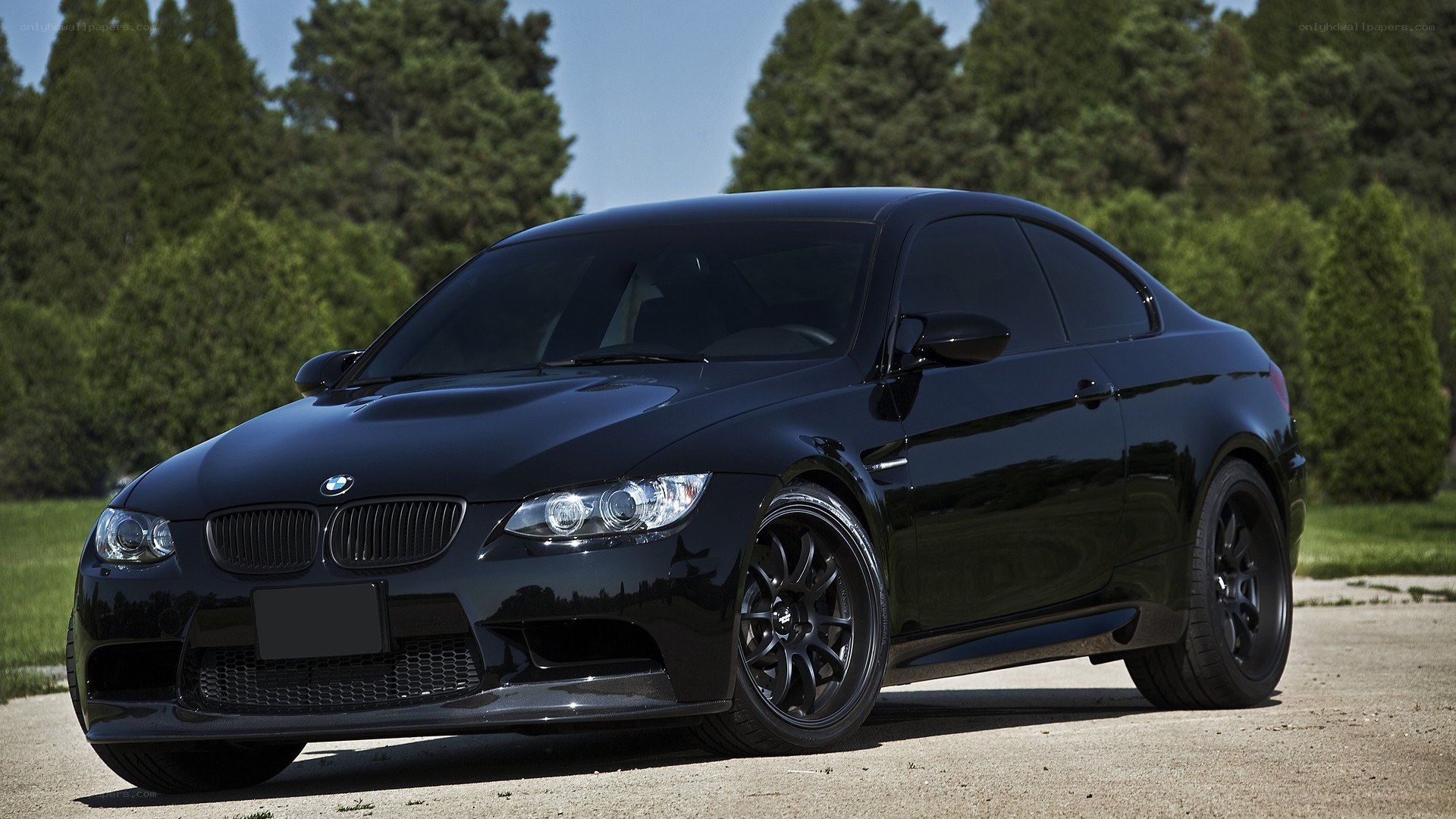black bmw m3 coupe