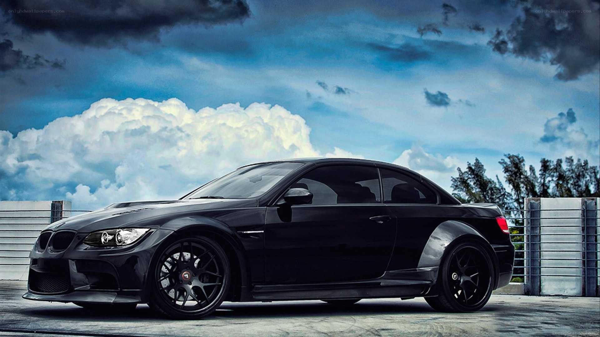black bmw m3 coupe