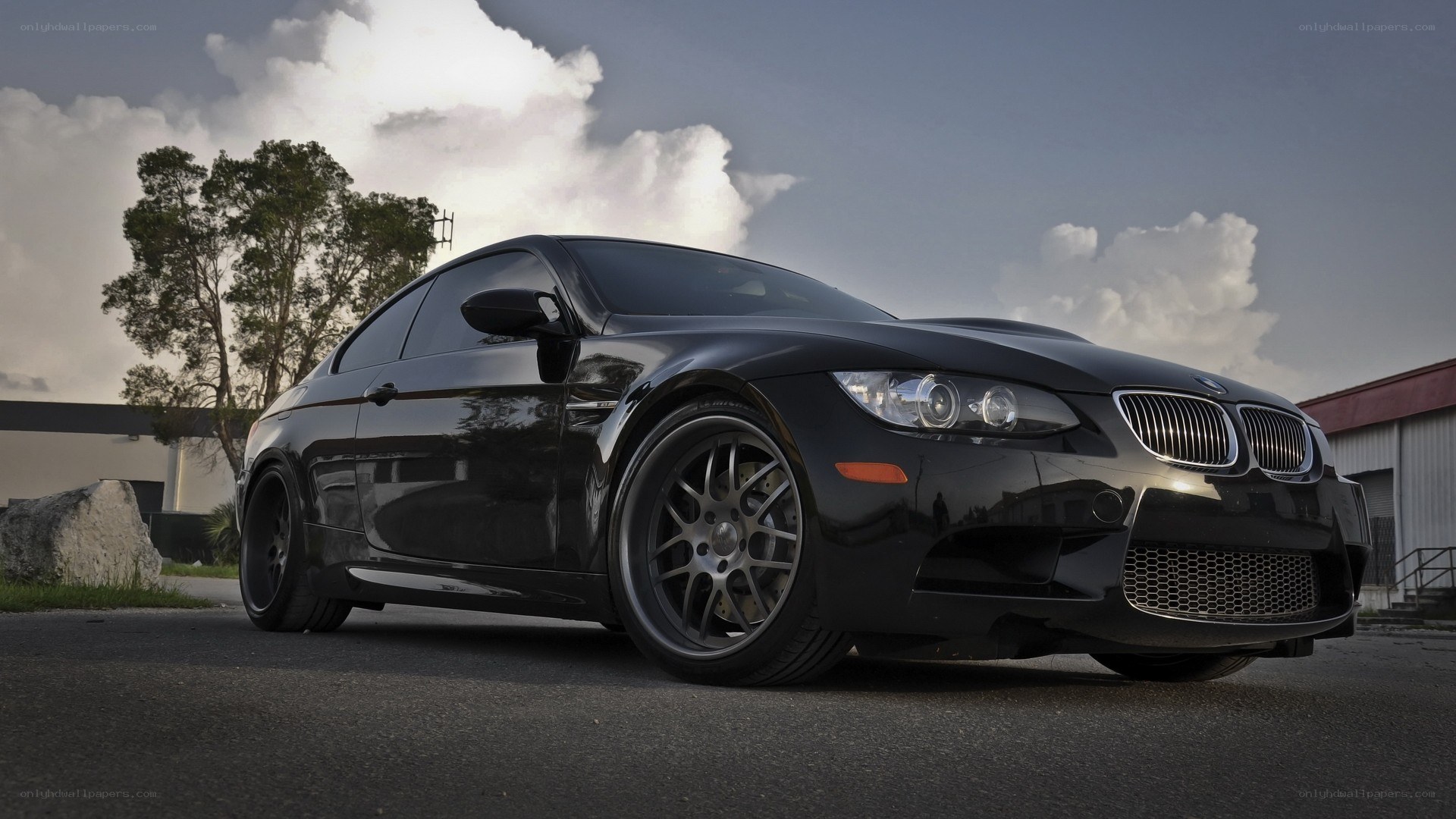 black bmw m3 coupe