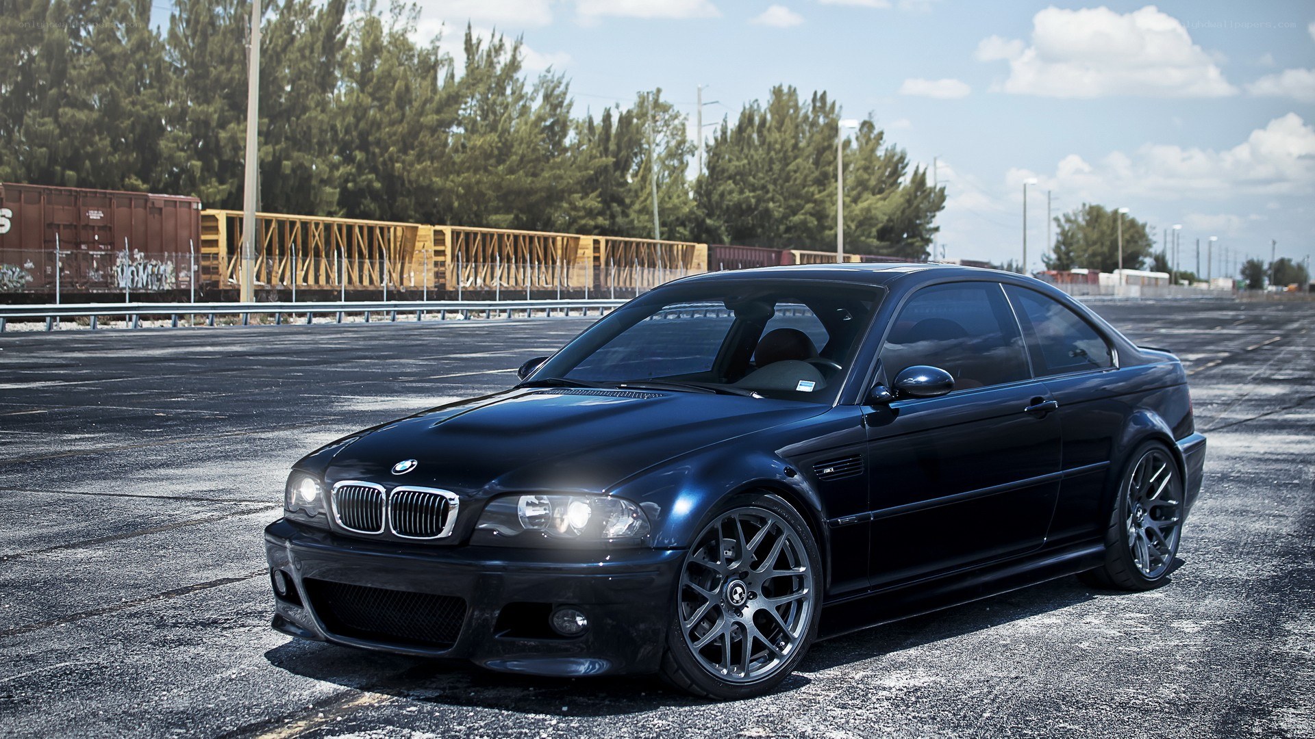 black bmw m3 coupe