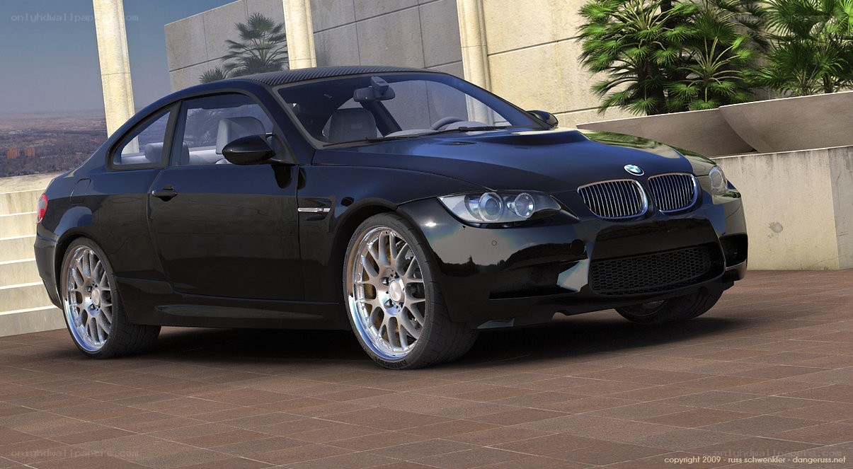 black bmw m3 coupe