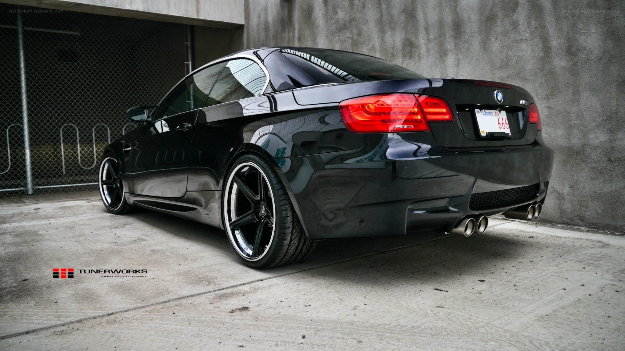 black bmw m3 coupe