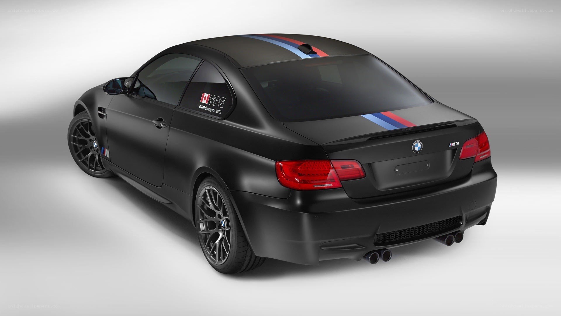 black bmw m3 coupe